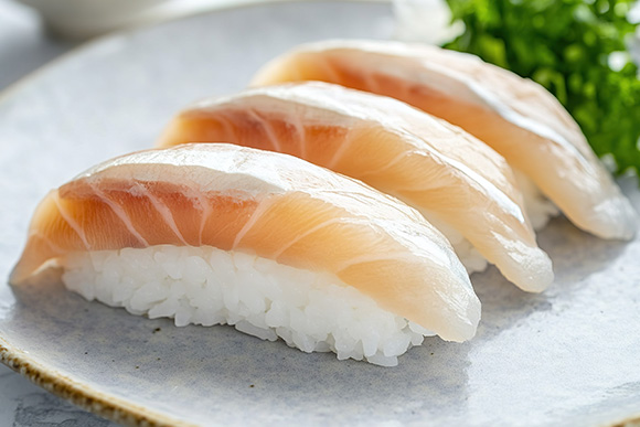 自慢の旬のお鮨をどうぞ